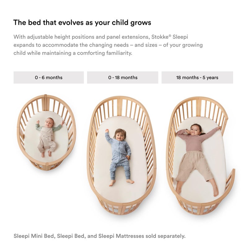 STOKKE ستوكه سليبى كانوبي V3، أبيض - أنشئ بيئة مريحة وهادئة للطفل - سهل التركيب - قماش خفيف الوزن - متوافق مع سليبى ميني وسليبى سرير - Image 4